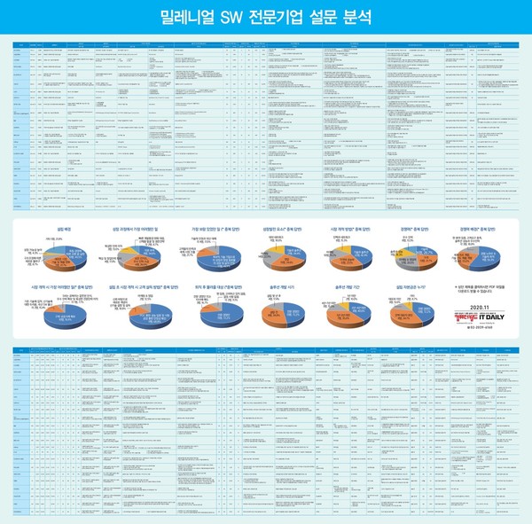 2020 밀레니얼 SW전문기업 설문분석
