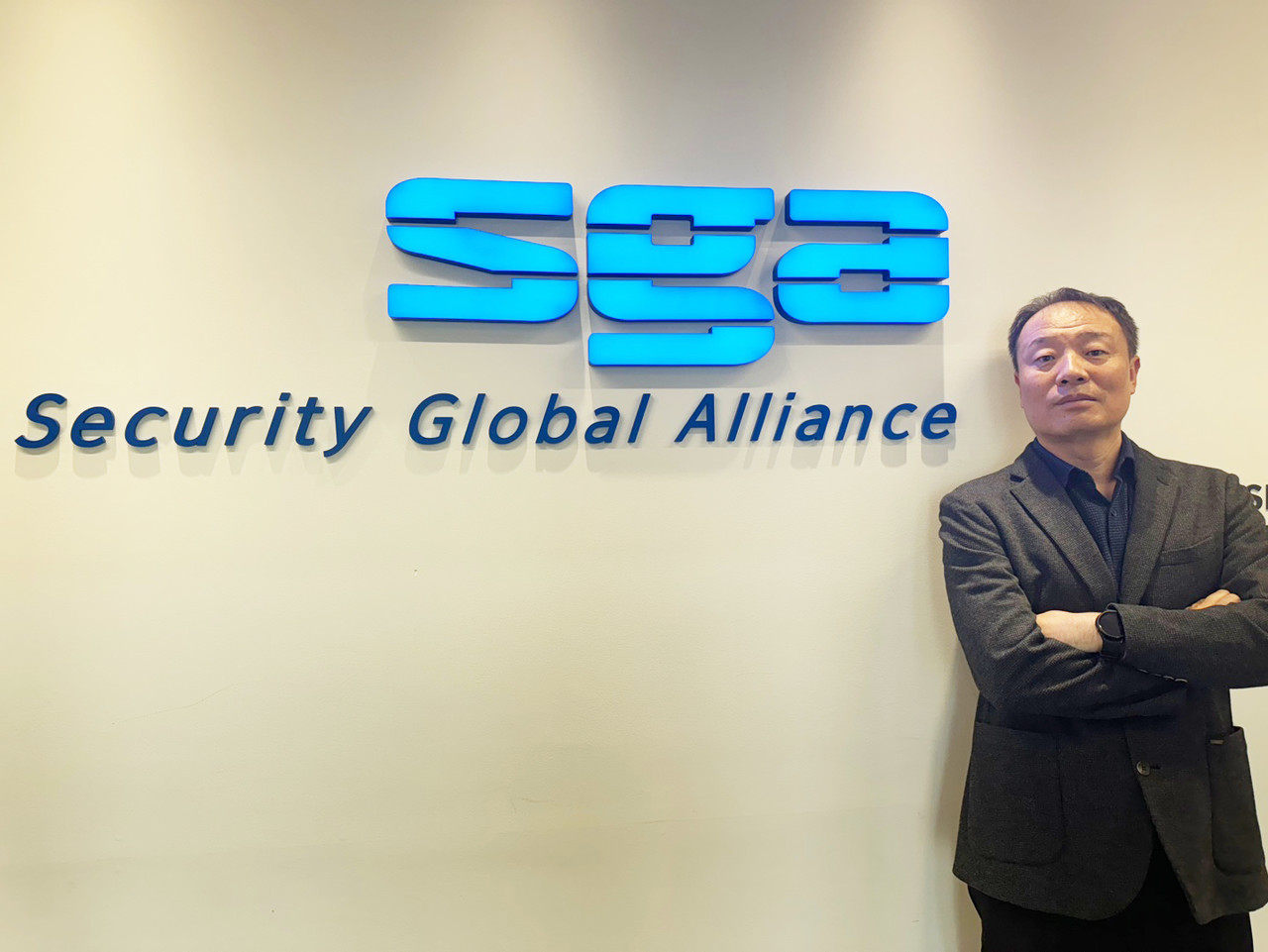 SGA솔루션즈 R&D 총괄 이기욱 전무