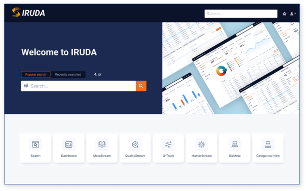  데이터스트림즈의 데이터 카탈로그 제품 이루다 화면 (출처: 데이터스트림즈)