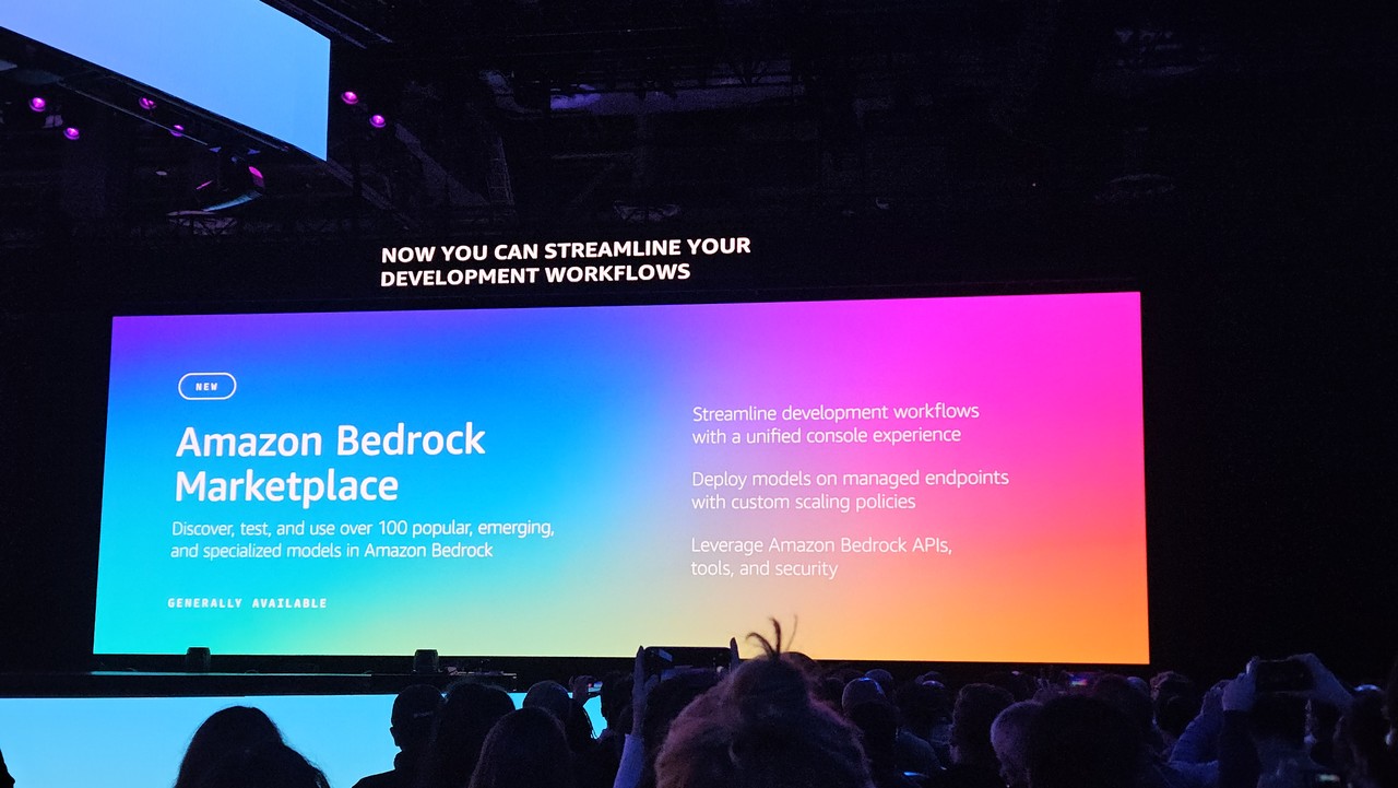 아마존 베드록 마켓플레이스가 공개됐다.