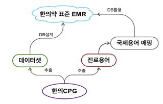 한의약 표준 EMR 프레임워크 개발 절차