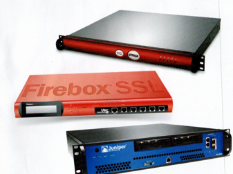 (위쪽부터) 시트릭스, 워치가드, 넷스크린의 SSL VPN 솔루션